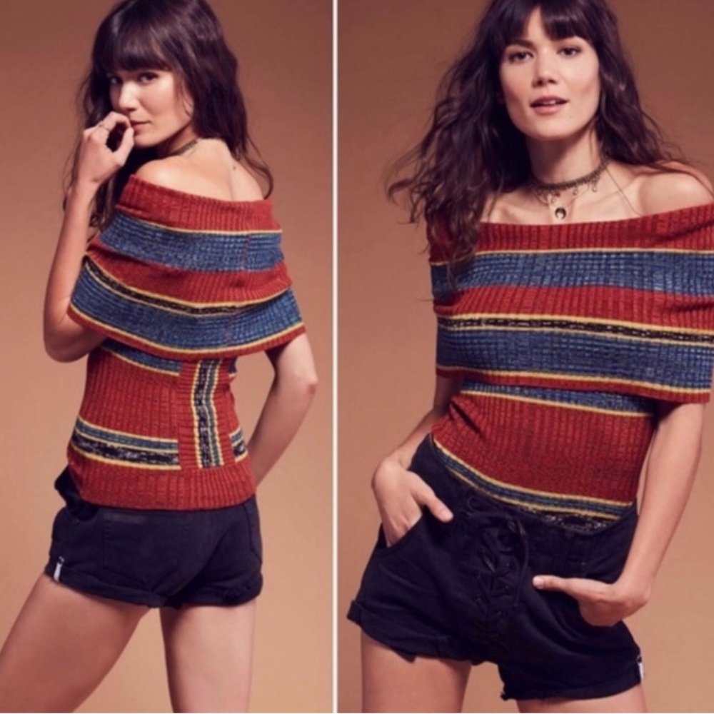 Free People Ribbed Top - Picture 2 of 6